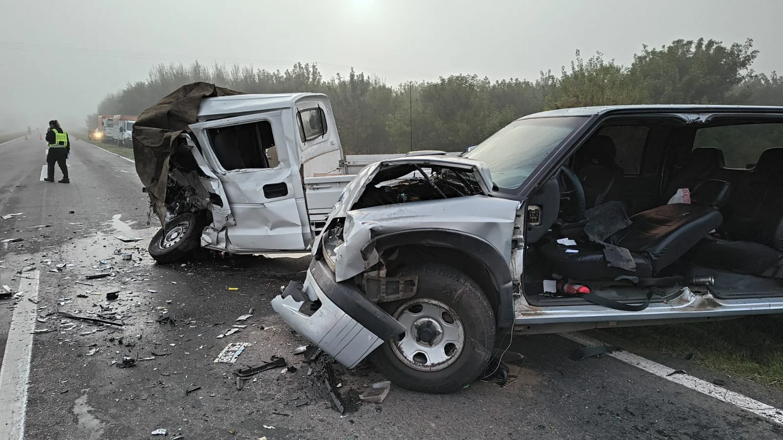 Tragedia en la Ruta 14: Dos muertos y cuatro heridos tras un violento ...
