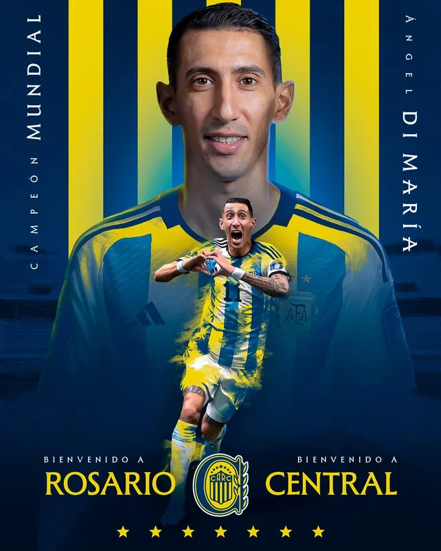 central-le-dio-la-bienvenida-angel-di-maria-un-campeon-del-mundo-que-vuelve-argentina