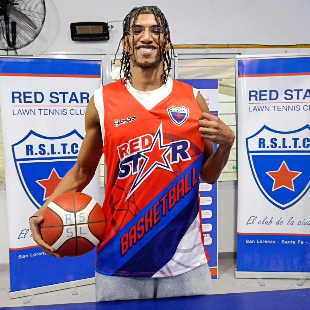 LUAN- BIENVENIDO A LA 🇦🇷SE INCORPORA AL BÁSQUET DE RED STAR A pocas horas de su arribo a la A