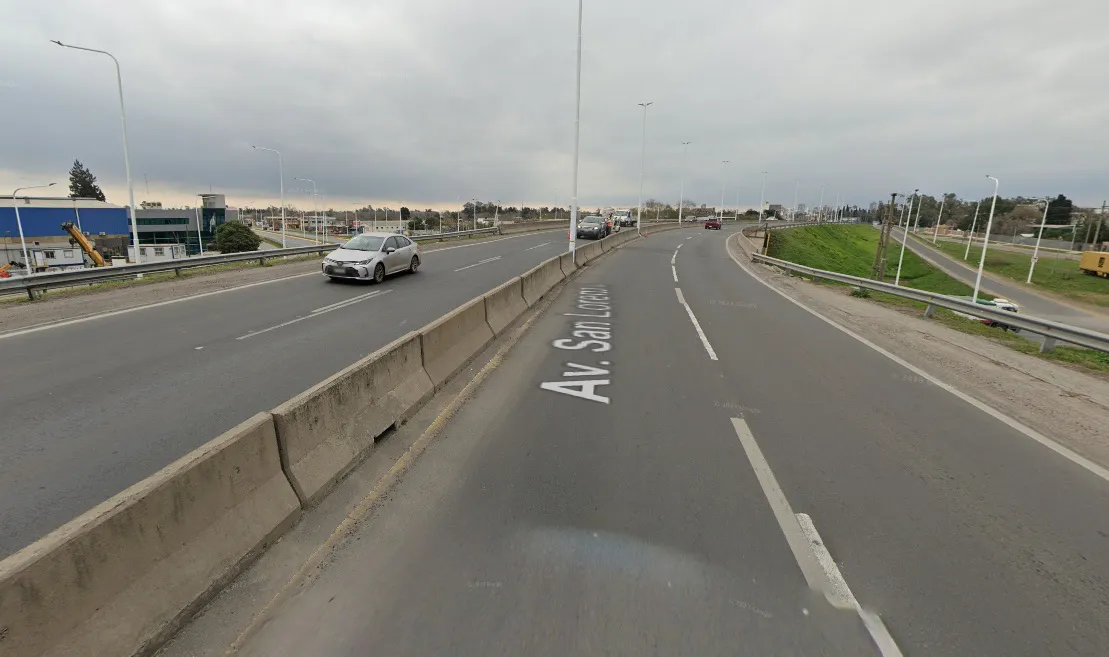 Intercambiador Accidente moto