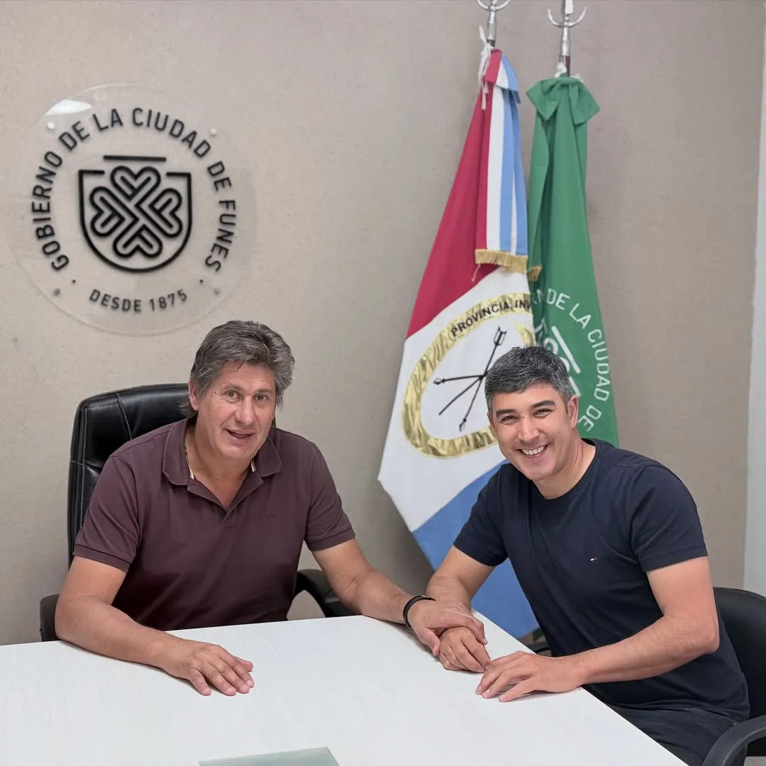 Hoy me reuni con @estebanarico concejal de San Lorenzo. Conversamos sobre gestión, desarrollo lo