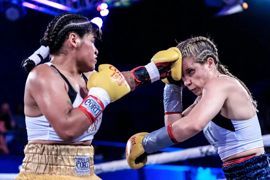 La Reina se quedó con la corona- Sol Cudos, nueva campeona latina mínimo del CMB🥊Sol Cudos vs D (2)