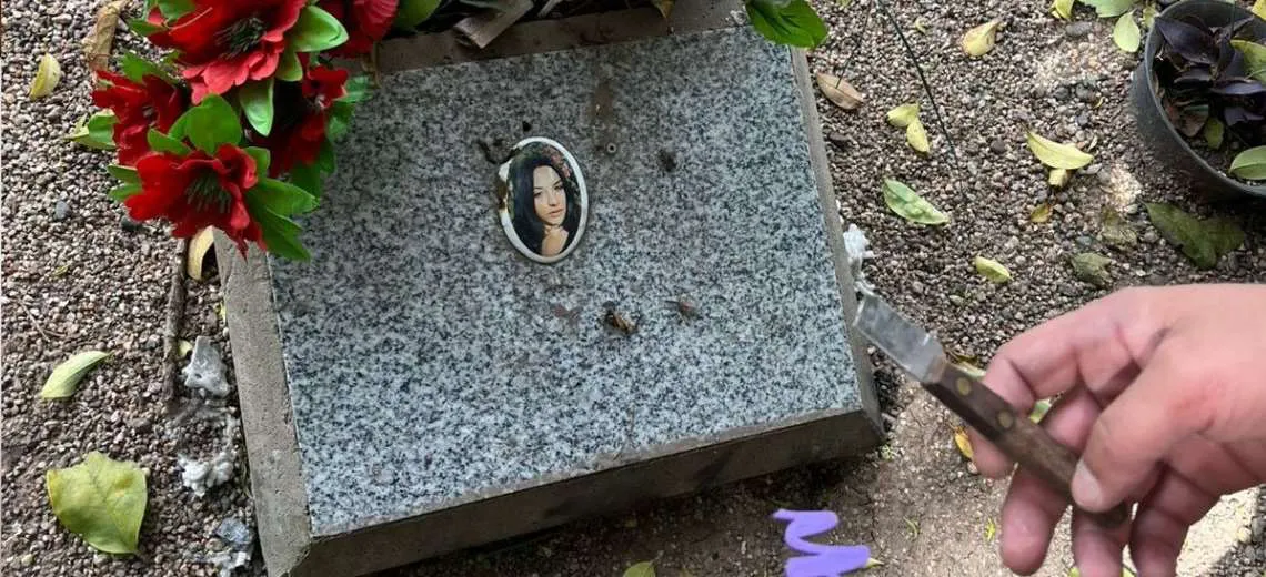 vandalizaron-la-tumba-de-sofia-delgado-_97177568_1140x520