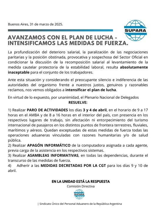 SUPARA-COMUNICADO-AVANZAMOS-CON-EL-PLAN-DE-LUCHA-INTENSIFICAMOS-LAS-MEDIDAS-DE-FUERZA
